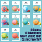 20 Pack Galaxy Bath Bombs for Kids - Image 6