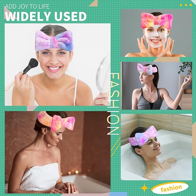 WSYUB Face Washing Headband and Wristbands Set, Headband and Writ Bands - Image 7
