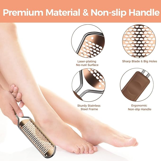 Foot File Foot Scrubber Pedicure - Image 2