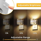 L LOHAS LED Night Light, 3CCT Bubble Night Lights Plug into Wall, 4 Pack - Image 4