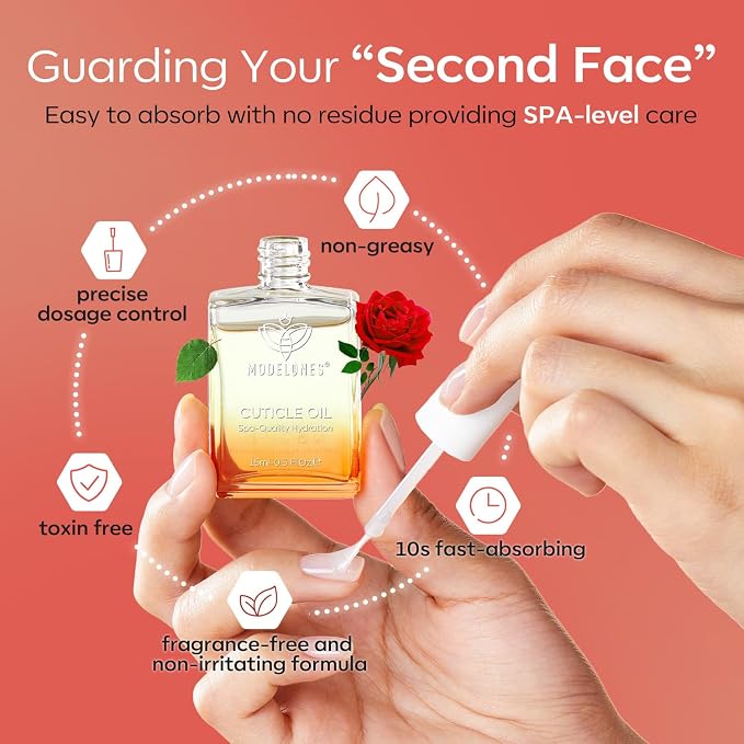 modelones Nail Strengthener Cuticle Oil - Image 3
