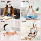 Face Steaming Towel, 4 Pack Reusable Face Towel Cold Hot Compress Facial - Image 3