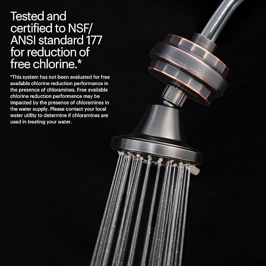 Brondell VivaSpring Universal Compact Shower Filter Replacement Water Filter - Image 5