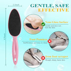 Glass Foot File, Foot Scrubber for Hard Skin Remover - Image 2