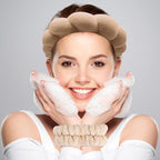 Zkptops Spa Headband for Washing Face Wristband Set Sponge Makeup Skincare - Image 2