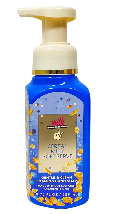 Bath & Body Works Cereal Milk Soft Serve 2 Gentle & Clean Foaming Hand Soaps - Image 2