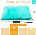 Dog Cat Heating Pad, 6 Adjustable Temperature Dog Cat Heating Pad - Image 4