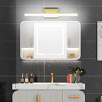 Aipsun Bathroom Vanity Light Brushed Gold Modern LED Vanity Lighting Over - Image 7