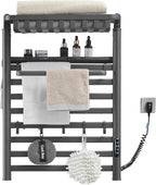 Wall Mounted Heated Towel Warmer Rack by Unknown