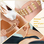 16-in-1 Wood Therapy Massage Tools Set Maderoterapia Kit Therapy Tools - Image 4