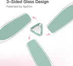 APRELM 3-Sided Nano Glass Foot File, 3-in-1 Coarse/Medium/Fine Foot Callus - Image 2