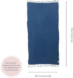 InfuseZen Stonewashed Turkish Bath & Beach Towel –100% Organic Turkish Cotton - Image 4
