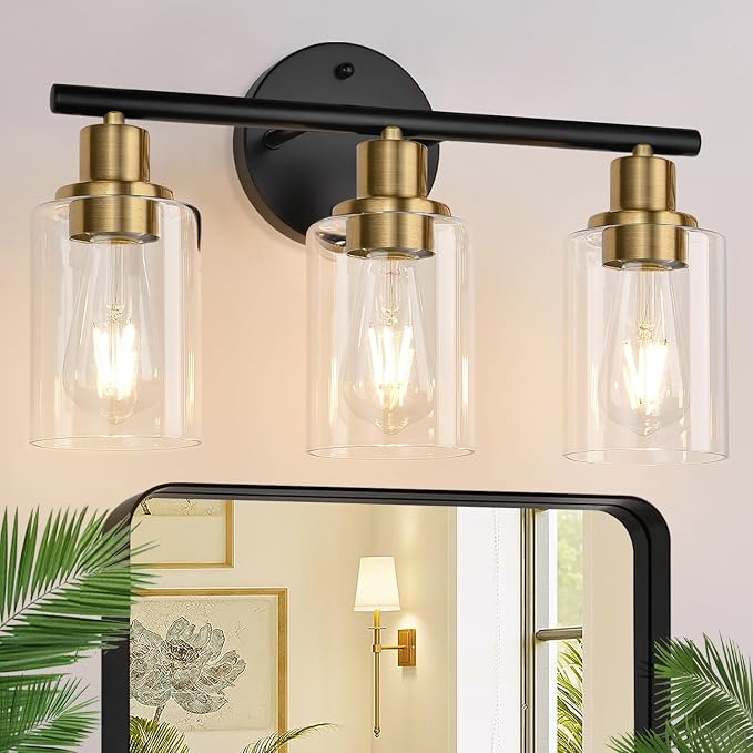 Zarbitta 3-Light Bathroom Light Fixtures, Modern Vanity Light by Zarbitta