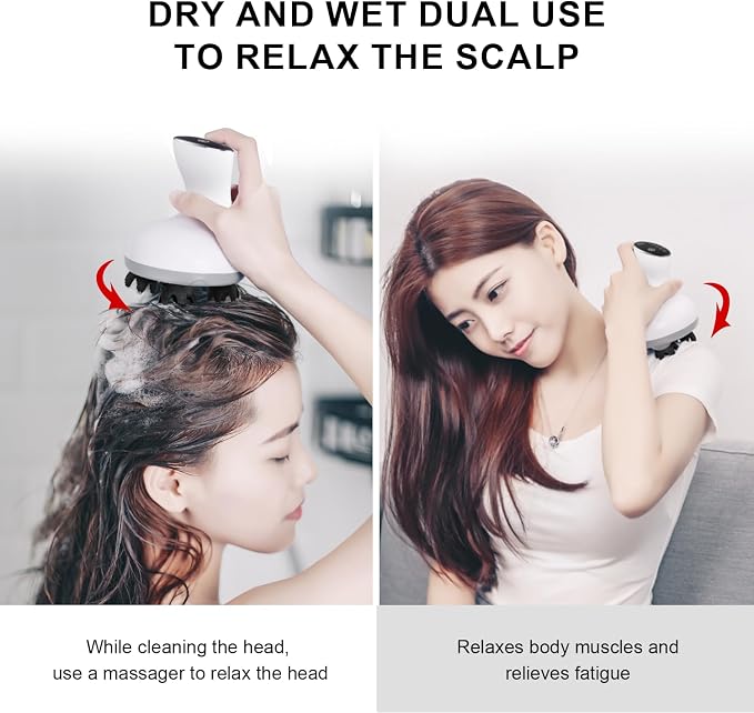 Electric Cordless Hair Scalp Massager - Image 2