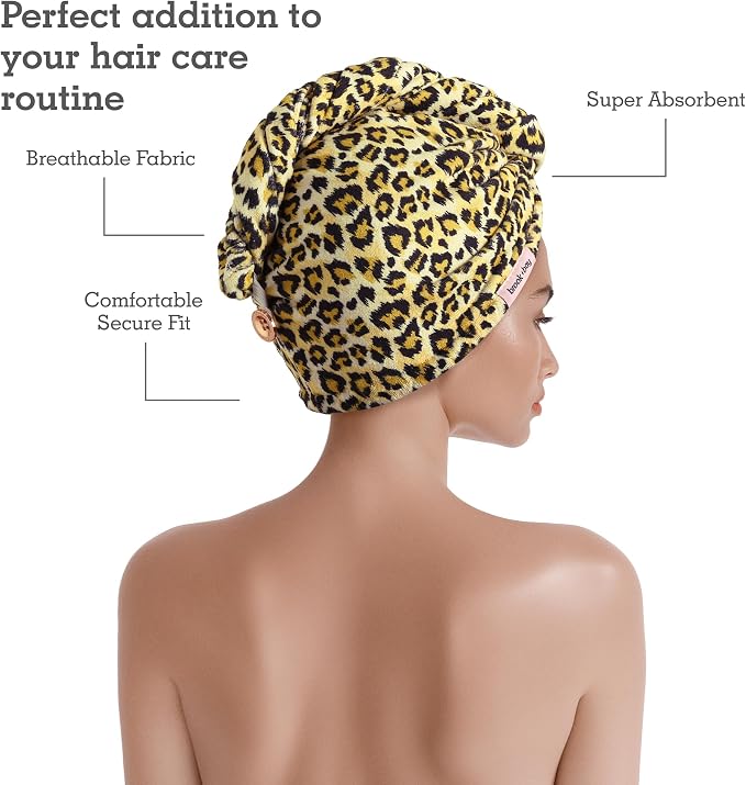 Brook + Bay Microfiber Hair Towel Wrap - Image 4
