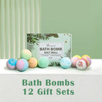 Bath Bombs for Women 12 Gift Sets, Shea Butter & Essential Oils Bath Bomb for - Image 2