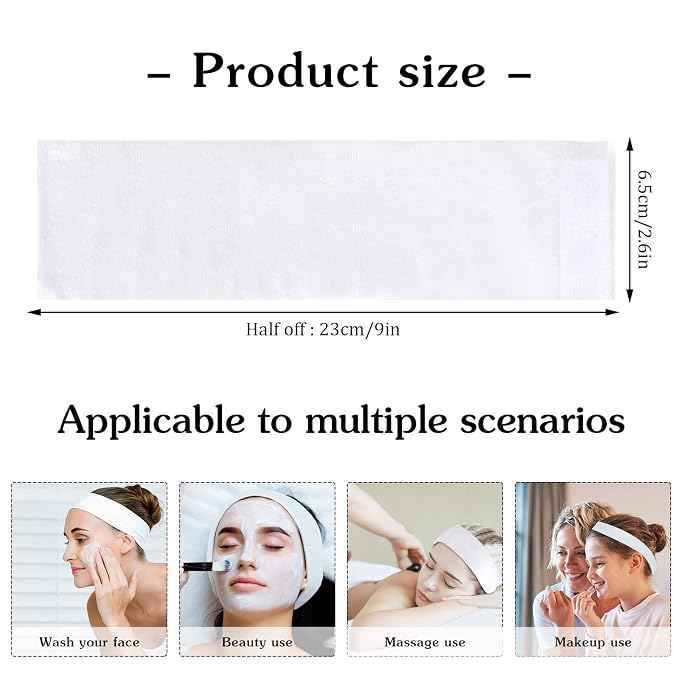 Pimoys Disposable Spa Headband - Image 3