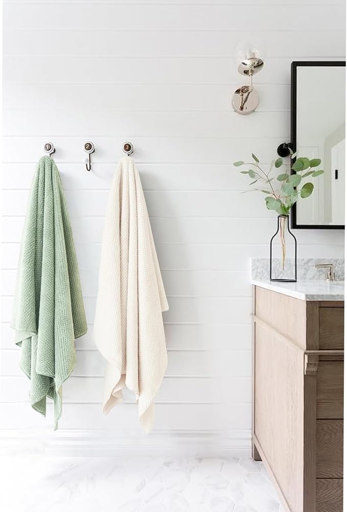 ROLSHOL 2 Packs Large Microfiber Hair Towels - Image 6