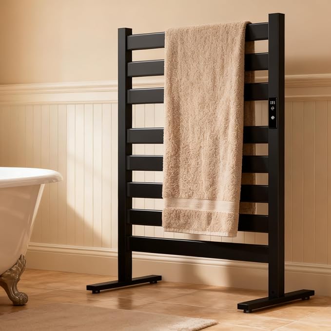 Towel Warmers for Bathroom, Heated Towel Racks, Upgraded Extra-Wide Heating Area - Image 2