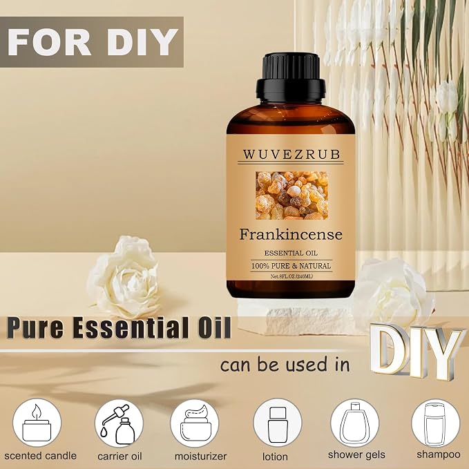Frankincense Essential Oils, 240ML Pure and Natural Essential Oil - Image 3