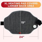 Heating Pad for Back, Comfytemp Mothers Day Gifts for Women Men Dad Mom - Image 7