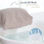 Luxury Bathtub Pillow, Gift for Christmas Birthday Mother's Day, Skin-Friendly - Image 5