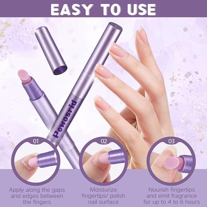 Cuticle Oil Pusher Pens, 4-in-1 Ceramic Cuticle Remover & Cuticle Oil in a Pen - Image 3