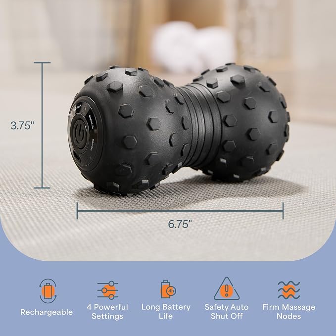 LifePro 4-Speed Vibrating Massage Ball - Image 6