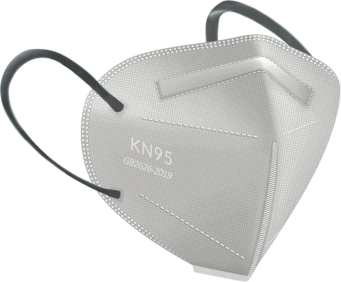 HUHETA KN95 Mask, 5 Ply Protective Dispoasable Masks Filter Efficiency≥95% - Image 2