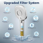 Shower Filter Replacement, Hard Water Softener, Upgraded KDF Filter Water - Image 5