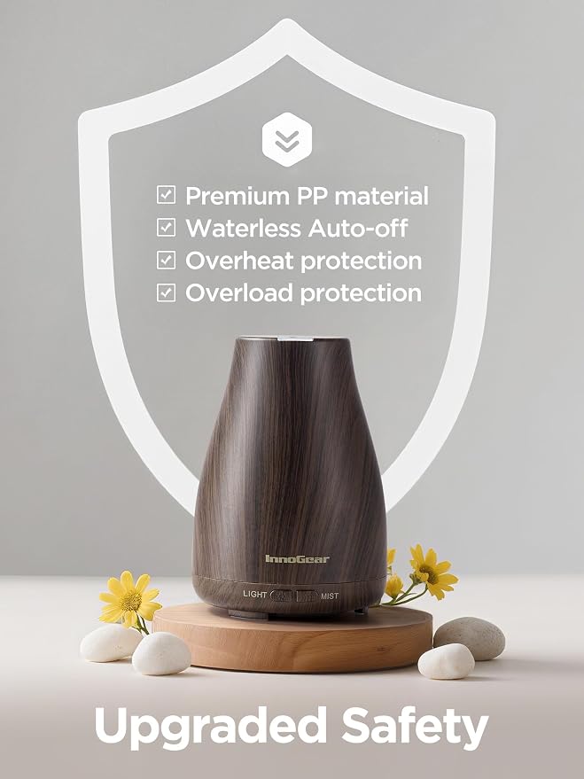 InnoGear Essential Oil Diffuser, Ultrasonic Diffusers - Image 5