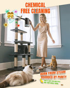 Handheld Steam Cleaner for Home, 15s Instant Heat Pressurized Steam Cleaner - Image 4