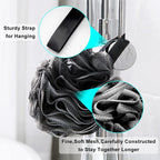 Loofah Bath Shower Sponge Body Scrubber, Extra Large 75g XL Exfoliate Mesh Pouf - Image 4