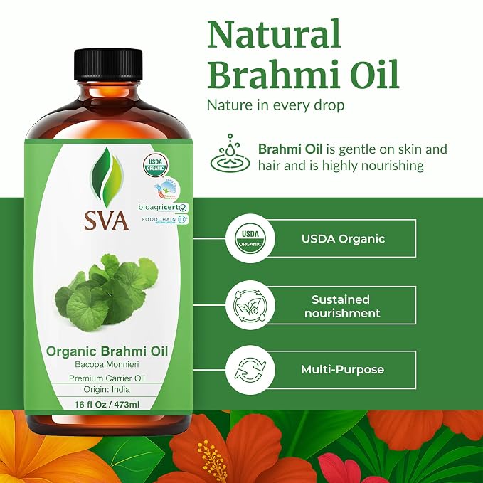 SVA Brahmi Oil Organic - Image 2