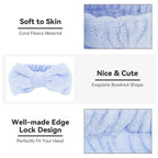 Ondder Spa Headband for Washing Face 8 Pack Aossrted Skincare Headbands for - Image 4