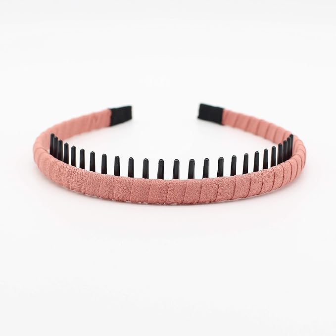 JOBAND Multicolor Stylish Teeth Comb Hair Hoop Hairband Headband Soft Comfy - Image 6