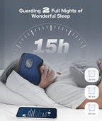TOPOINT Sleep Mask with Bluetooth Headphones, 3D Eye Mask - Image 5