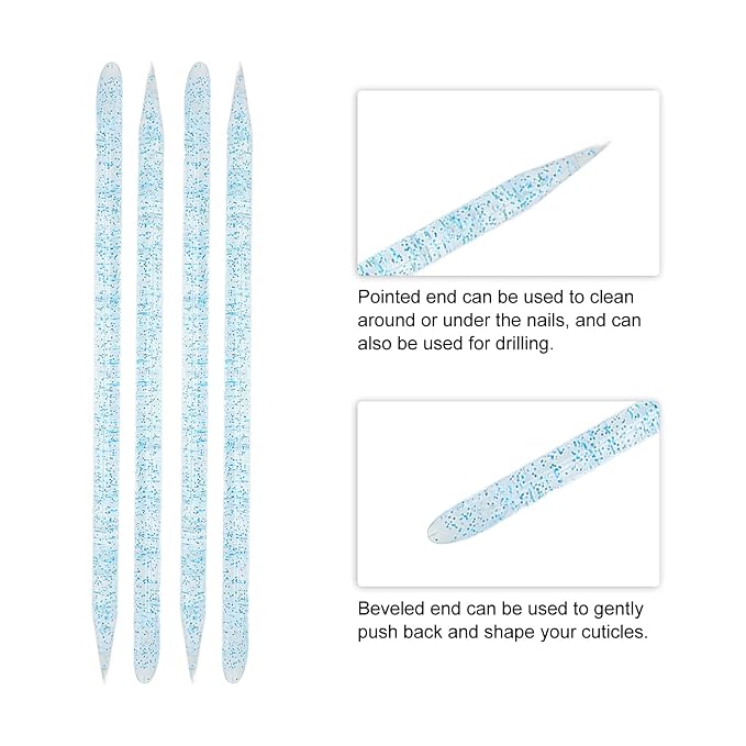 100 pieces disposable cuticle pusher, cuticle pusher remover cleaner - Image 4