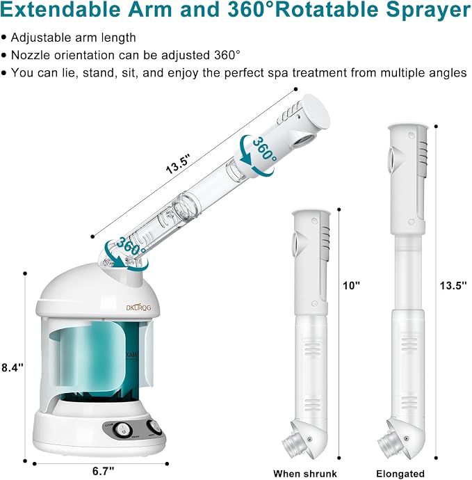 Facial Steamer, Nano Ionic Face Steamer - Image 5