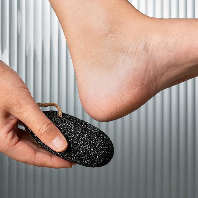 Natural Volcanic Pumice Stone for Feet & Hands. Foot Scrubber for Dead Skin - Image 5