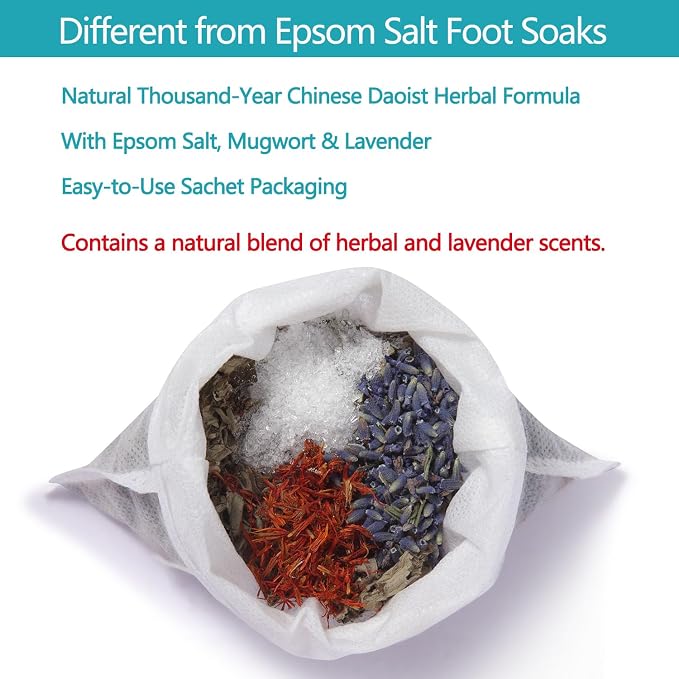 Fasplendor Epsom Salt Foot Soak Sachets - Image 2