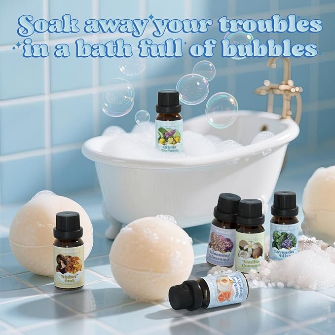 Bath Fragrance Oils Set, ARVIDSSON Natural Spa Essential Oils - Image 2