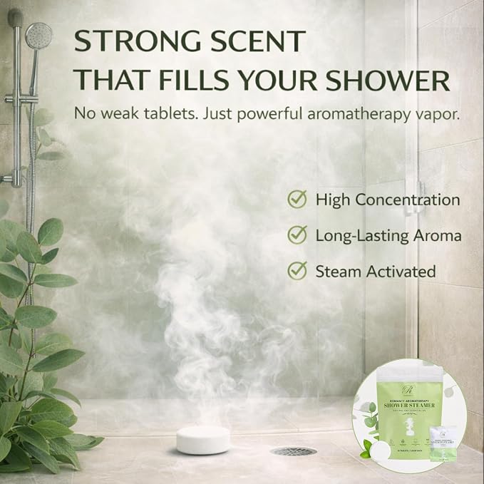 Shower Steamers Aromatherapy 10 Pack – Sinus Relief & Congestion Vapor Tablets - Image 3