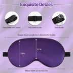 Sleep Mask, Silk Eye Mask for Sleeping - Image 3