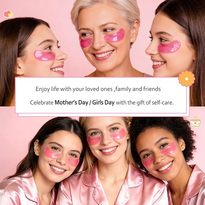 30 Pairs Pink Eye Masks, Under Eye Patches - Image 6