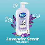 Dial Kids All-in-1 Body + Hair + Bubble Bath, Lavender Scent, 32 Fl Oz - Image 3
