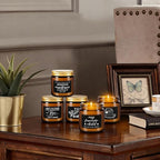 12-Pack Amber Jar Scented Candles, Natural Soy Wax and Premium Essential Oils. - Image 8