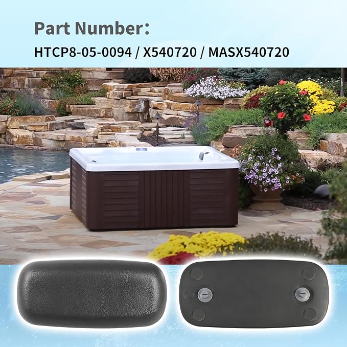 4 Pack Hot Tub Compatible with Master Spas Pillow - Image 6