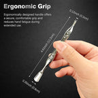 Stainless Steel 2-in-1 Cuticle Pusher - Image 6