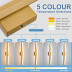 Modern Bathroom Vanity Light 32 inch, Dimmable 5CCT Led Bathroom Light Fixture - Image 2